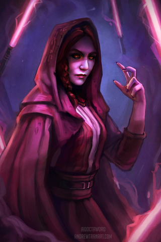 Illustration for article titled Arya Stark Becomes a Jedi in This Awesome Game of Thrones-Star Wars Mash-Up ArtÂ